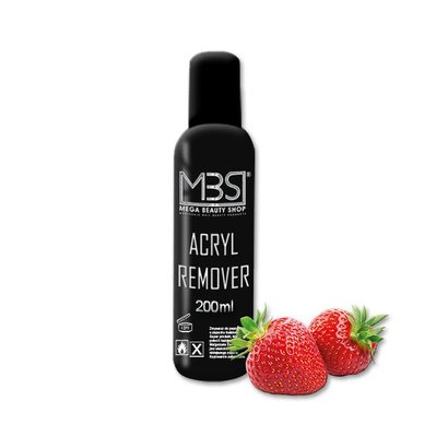 Mega Beauty Shop® Acryl remover (200 ml) met aardbeiengeur