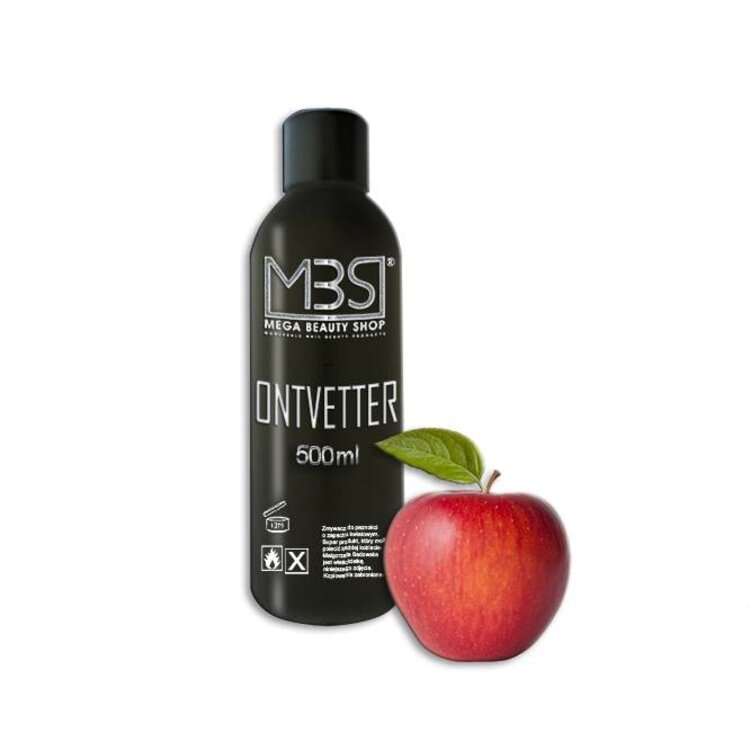 Mega Beauty Shop® Ontvetter (500 ml)   met appelgeur