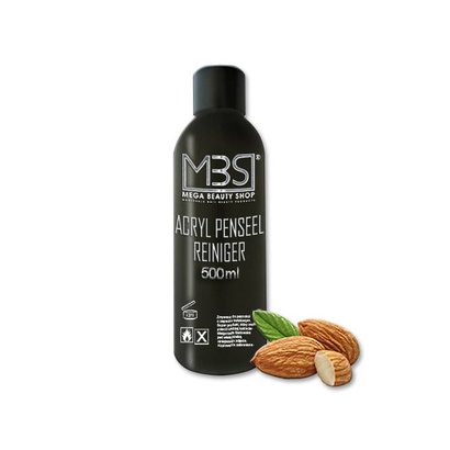 Mega Beauty Shop® Acryl penseelreiniger (500 ml) met amandelgeur