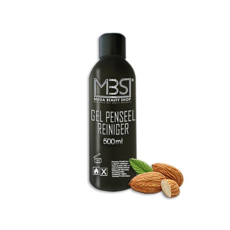 Mega Beauty Shop® Gel penseelreiniger (500 ml)   met amandelgeur