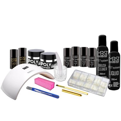 Mega Beauty Shop® Poly Systeem startpakket 8