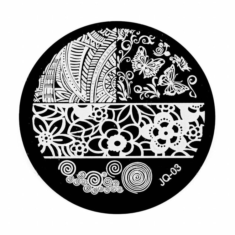 Merkloos Stamping Plate