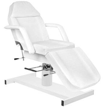 Mega Beauty Shop® Behandelstoel/Pedicurestoel wit