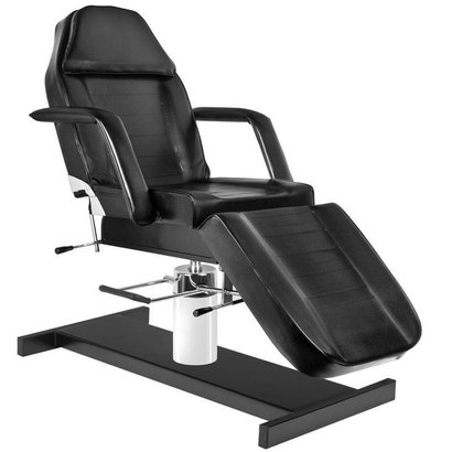 Mega Beauty Shop® Behandelstoel/Pedicurestoel zwart