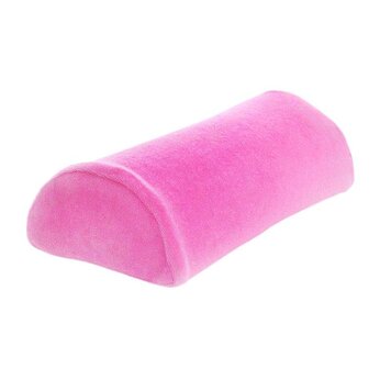 Merkloos Badstof armsteun roze