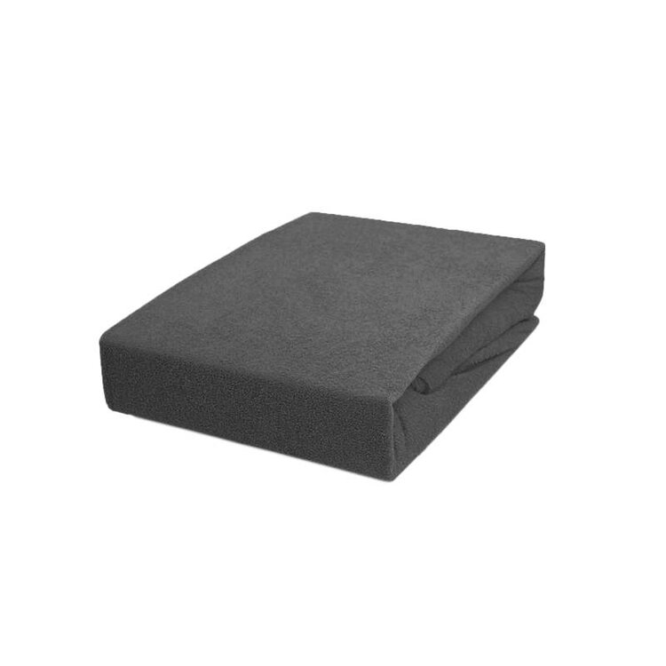 Mega Beauty Shop® Behandelstoelhoes badstof  Donker Grijs