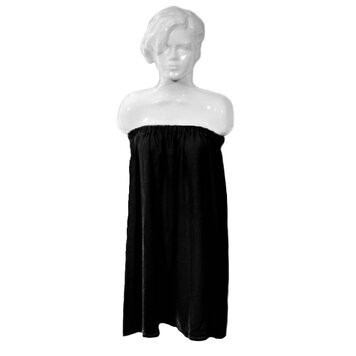 Mega Beauty Shop® Badstof omslagdoek Zwart