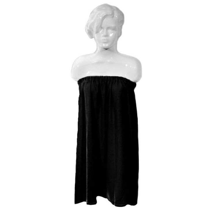 Mega Beauty Shop® Badstof omslagdoek Zwart