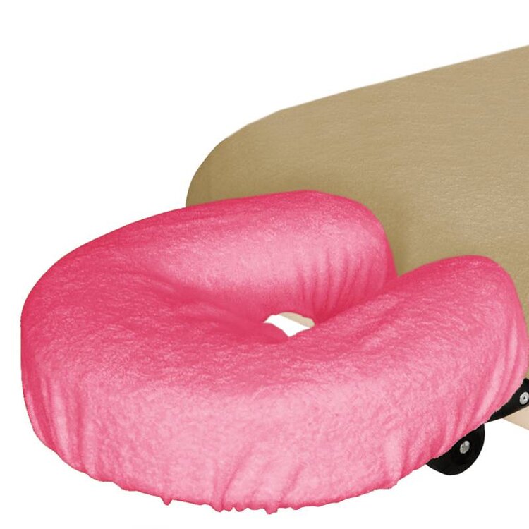 Mega Beauty Shop® Badstofhoes voor uitsparing massagebank Donker Roze