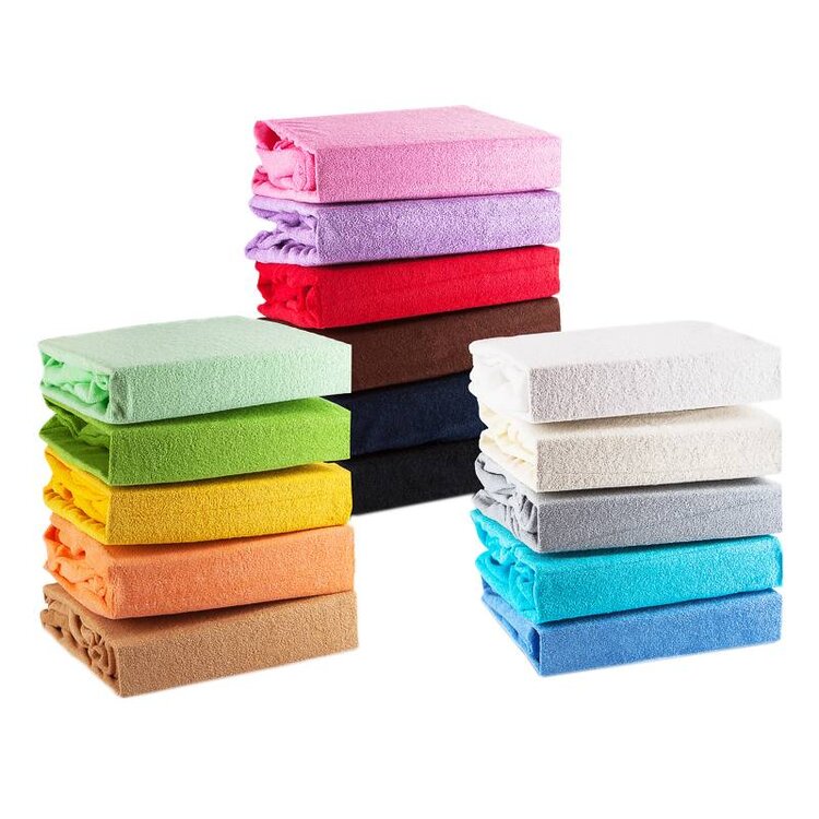 Mega Beauty Shop® Badstof hoes voor pedicurestoel (tweebenig) Grijs