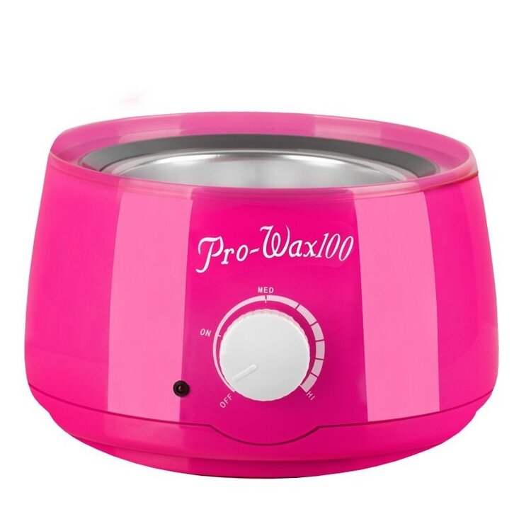 Merkloos Wax/hars verwarmer 400ML, 100W Roze