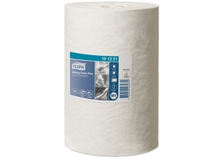 Tork Tork Wiping Plus Mini Centerfeed Poetspapier 2-laags M1.  pak à 11 rol