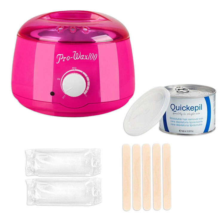 QUICKEPIL Waxapparaat Pro Wax 100 starterset 6. Fuchsia