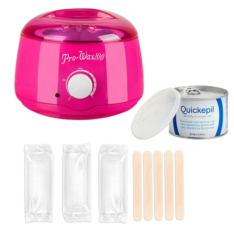 Merkloos Waxapparaat Pro Wax 100 starterset 7. Fuchsia