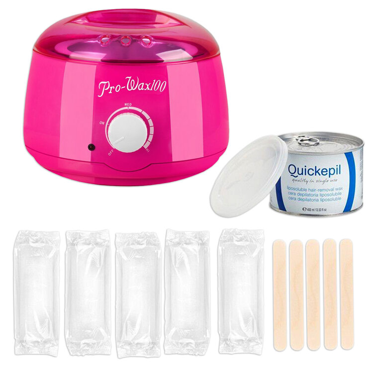 Merkloos Waxapparaat Pro Wax 100 starterset 8. Fuchsia