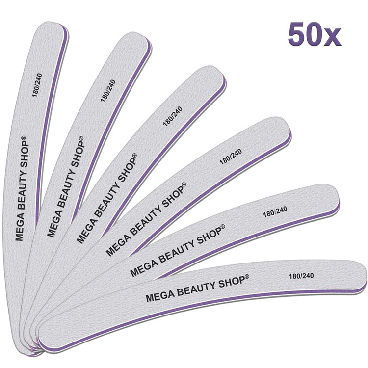 Mega Beauty Shop®  PRO  Banana  vijlen zebra  180/240   50st.