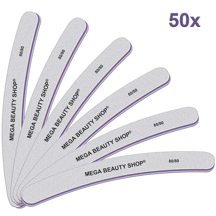 Mega Beauty Shop®  PRO Banana   vijlen zebra  80/80  50st.