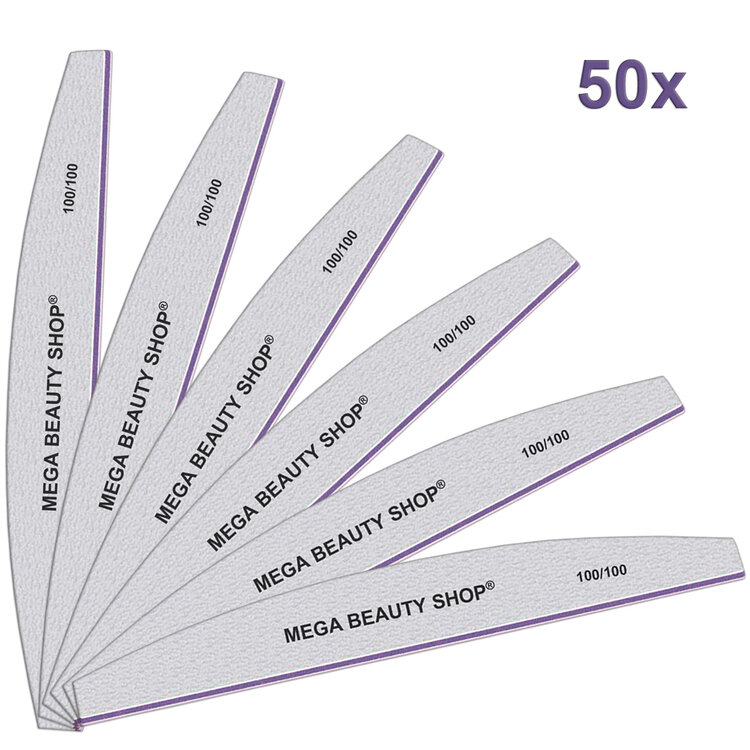 Mega Beauty Shop® PRO Trapeze vijlen zebra  100/100   50st.