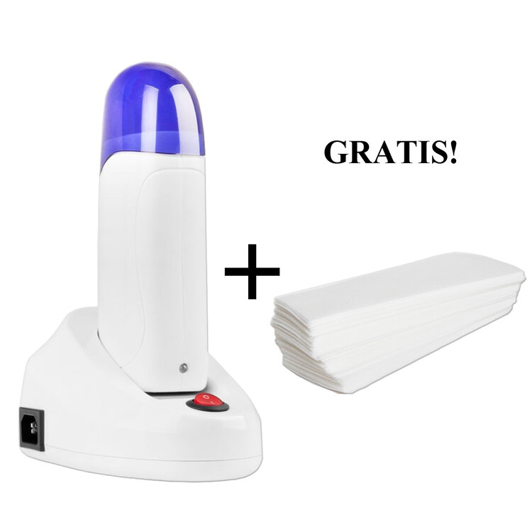 Mega Beauty Shop® ACTIE!  Waxapparaat 40Watt  + GRATIS Harsstrips 40 stuks (Set 3)