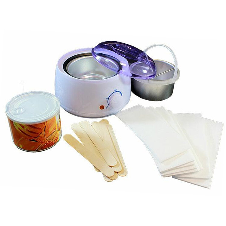 Merkloos Waxapparaat starterset 100Watt -Wax Ontharen Apparaat - Ontharingsset - Wax Strips - Waxverwarmer - Epileren