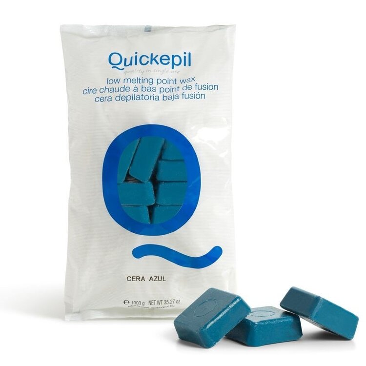 QUICKEPIL Ontharingshars blokken 1kg. Azuleen