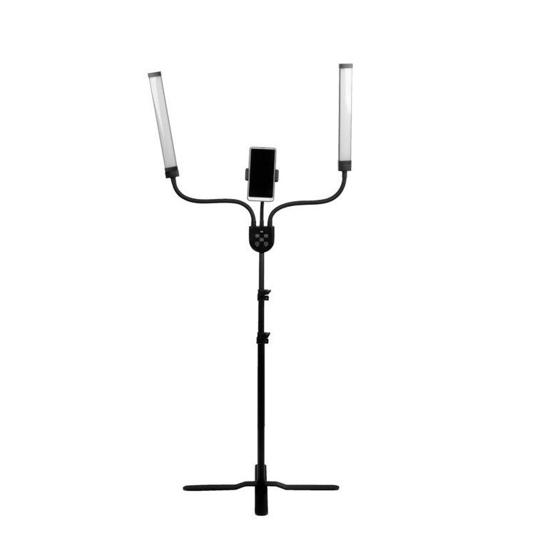 Mega Beauty Shop® LED Lamp voor wimpers en make-up met telefoonhouder en afstandsbediening