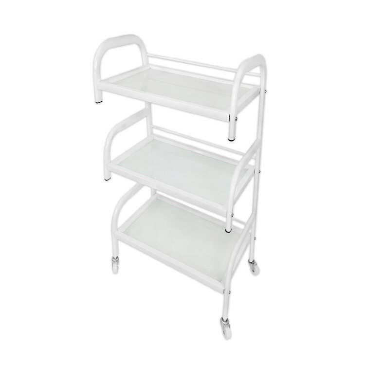 Mega Beauty Shop® Instrumententafel  Wit -glas