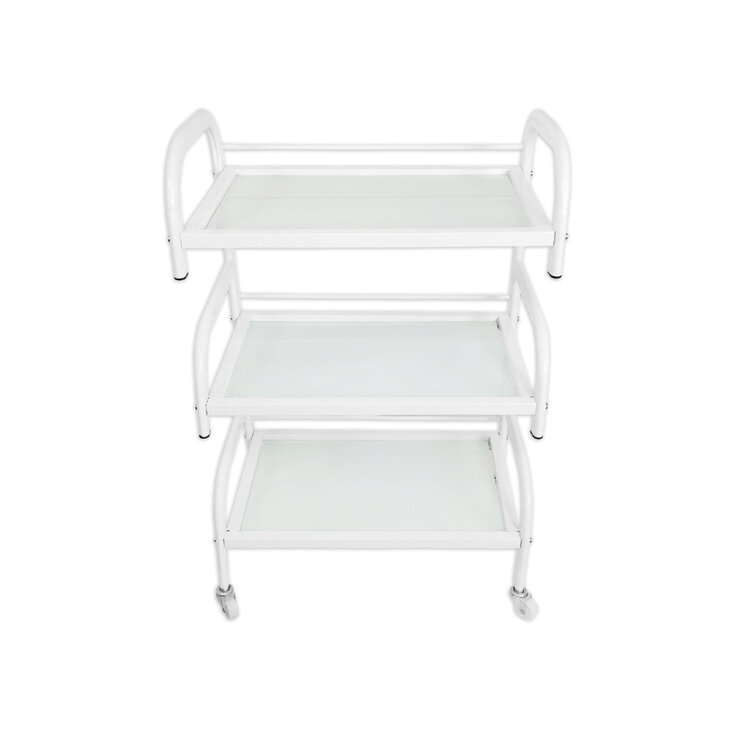 Mega Beauty Shop® Instrumententafel  Wit -glas