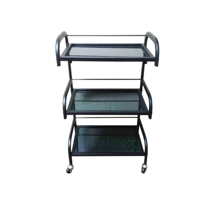 Mega Beauty Shop® Instrumententafel   Zwart - glas