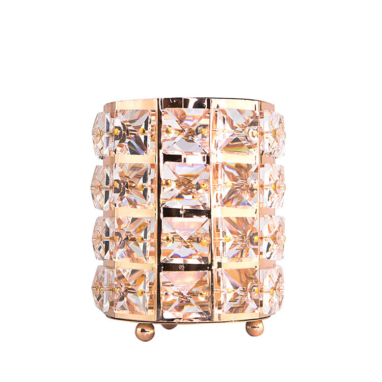 Mega Beauty Shop® Penseel houder &  Make up borstel - goud