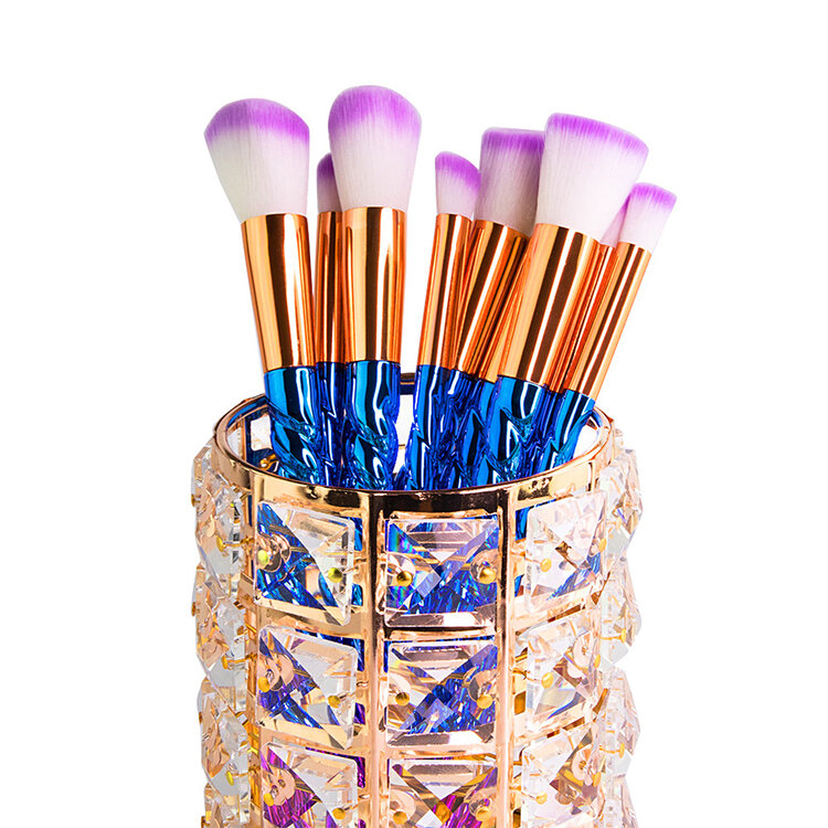 Mega Beauty Shop® Penseel houder &  Make up borstel - goud