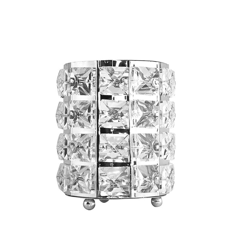 Mega Beauty Shop® Penseel houder &  Make up borstel  - zilver