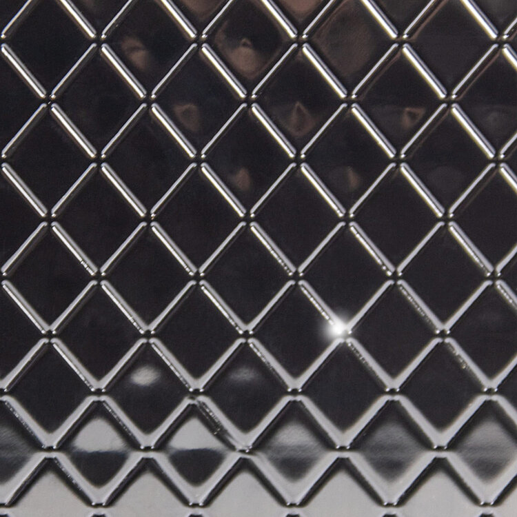 Mega Beauty Shop® Aluminium Koffer Zwart geruit