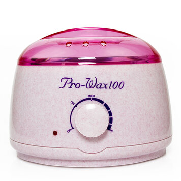 Merkloos Wax/hars verwarmer 400ML, 100W Creme/Roze