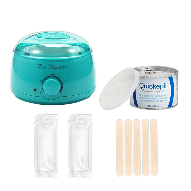 Mega Beauty Shop® Waxapparaat Pro Wax 100 starterset 6. Turquoise