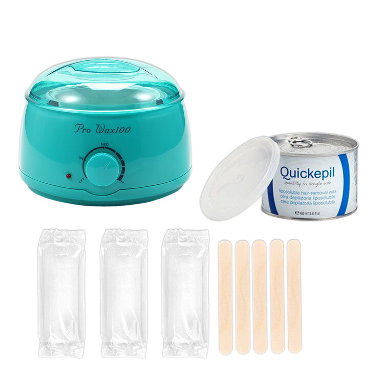 Mega Beauty Shop® Waxapparaat Pro Wax 100 starterset 7. Turquoise