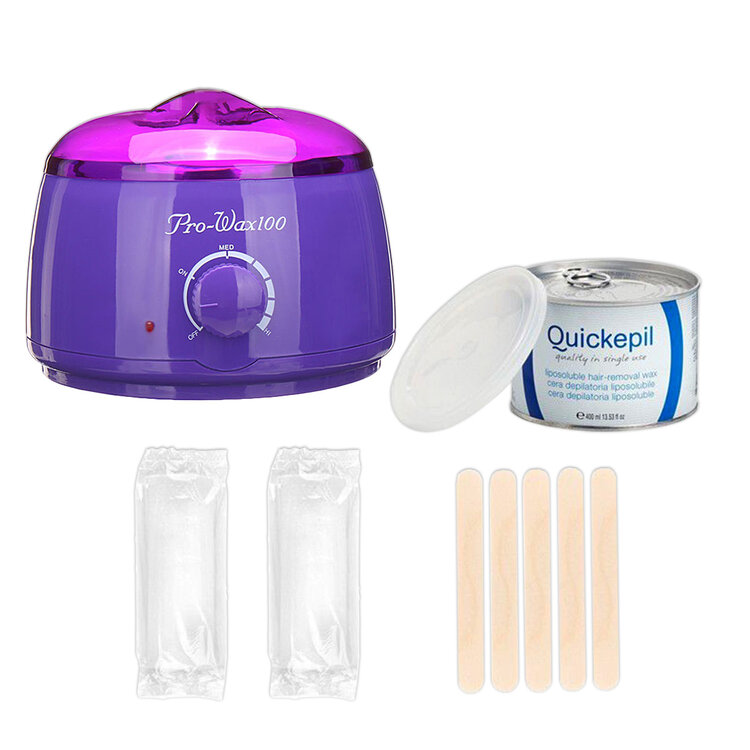 Mega Beauty Shop® Waxapparaat Pro Wax 100 starterset 6. Paars