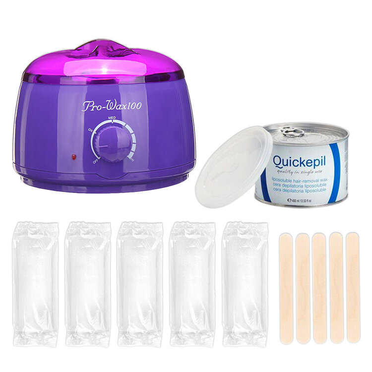 Mega Beauty Shop® Waxapparaat Pro Wax 100 starterset 8. Paars