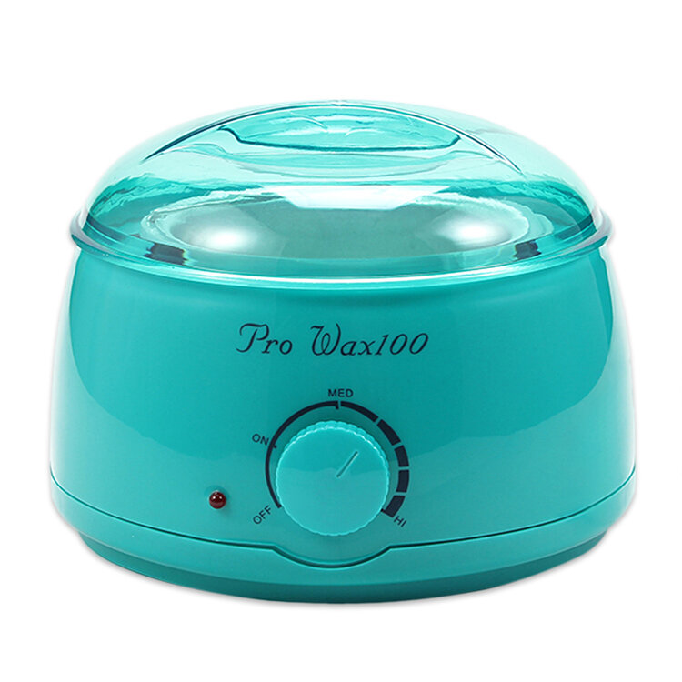 Mega Beauty Shop® Waxapparaat starterset  100Watt  -Wax Ontharen Apparaat - Ontharingsset - Waxverwarmer -Turquoise