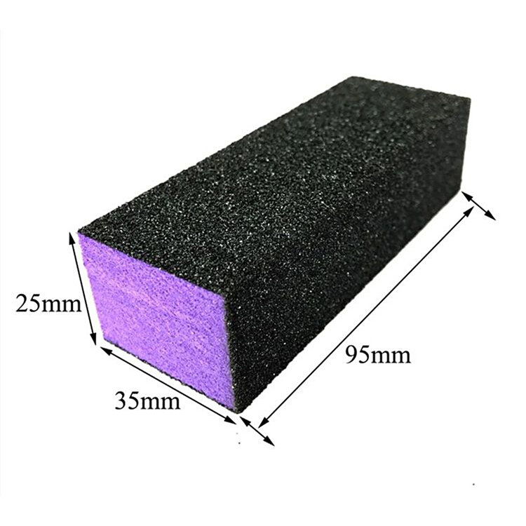 Mega Beauty Shop® Polijstblok Zwart/Paars (10stuk)