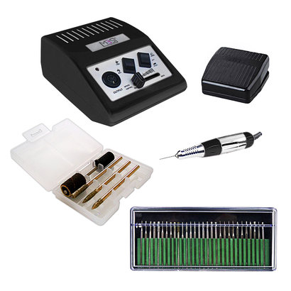 Mega Beauty Shop® Nagelfrees JD500 Zwart 35Watt Originele + Freesset 30-delig MBS®