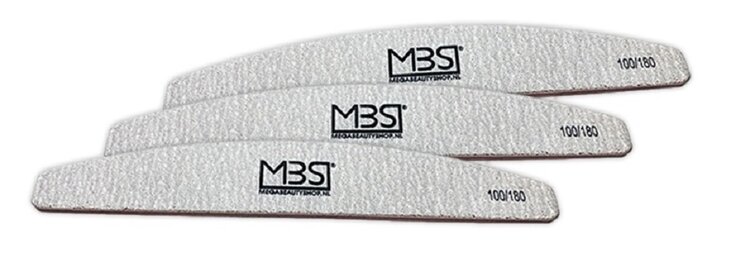 Mega Beauty Shop® Nagelfrees Zwart + 3 MBS® trapeze vijlen, klein bitsets, Freesset 30-delig en 150 schuurrolletjes