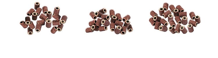 Mega Beauty Shop® Nagelfrees Zwart + 3 MBS® trapeze vijlen, klein bitsets, Freesset 30-delig en 150 schuurrolletjes