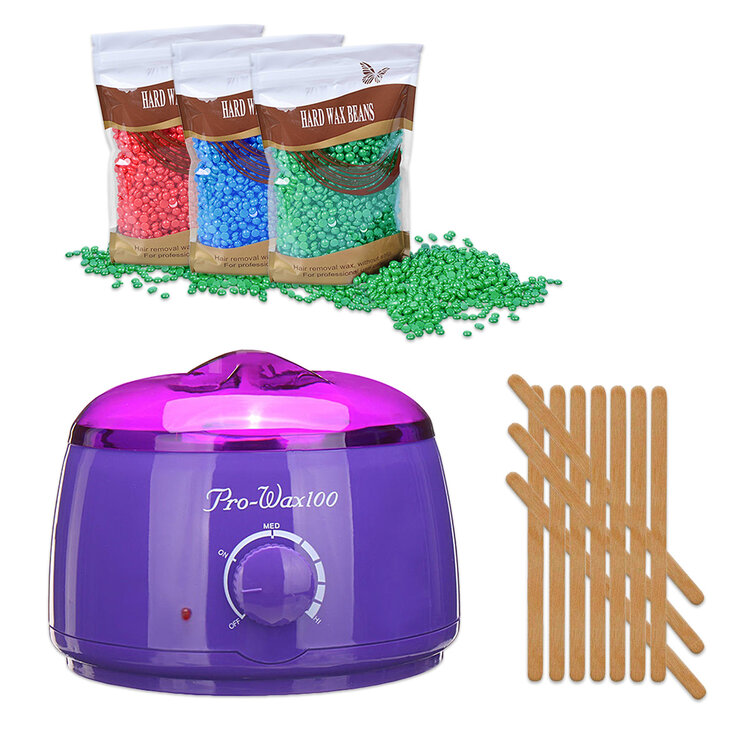 Mega Beauty Shop® Waxapparaat Pro Wax 100 starterset 9. Paars