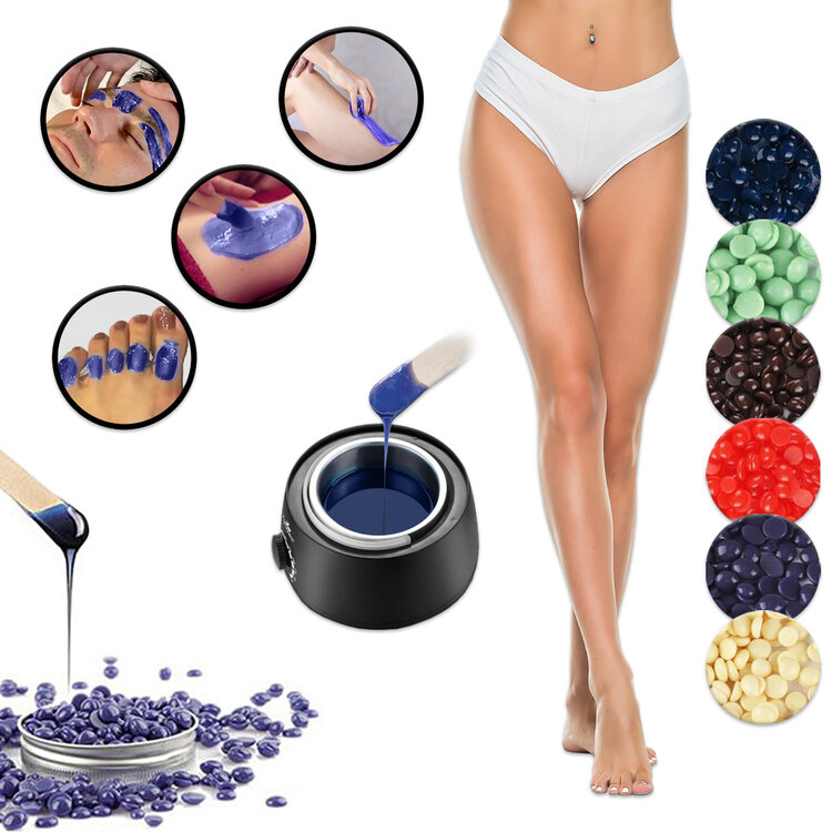 Mega Beauty Shop® Waxapparaat Pro Wax 100 starterset 9. Wit/paars