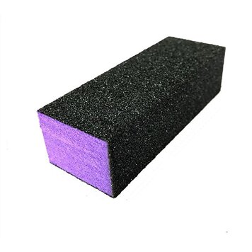 Mega Beauty Shop® Polijstblok Zwart/Paars (1stuk)