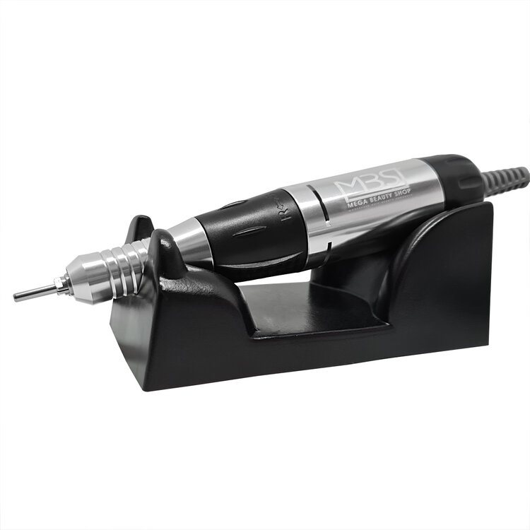 Mega Beauty Shop® Nagelfrees Zwart + 3 MBS® trapeze vijlen, klein bitsets, Freesset 30-delig en 150 schuurrolletjes