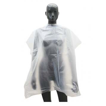 QUICKEPIL Kappers cape op rol (wegwerp) 85x110cm (25stuks)