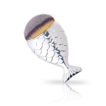 Mega Beauty Shop® Mermaid Brush  Zilver