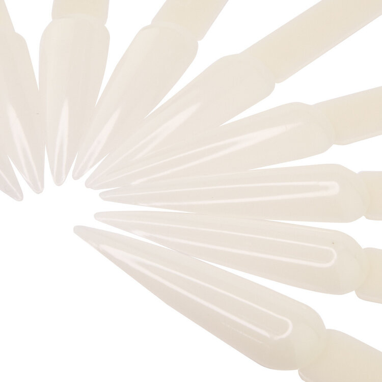 Mega Beauty Shop® Presentatie Display 48 nagels naturel styletto